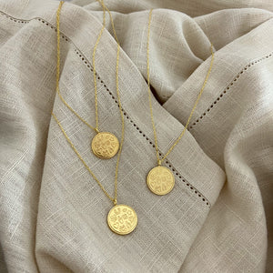 Lucky Charm Medallion Necklace