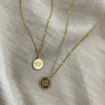 Cargar imagen en el visor de la galería, Not All Who Wander Gold Necklace
