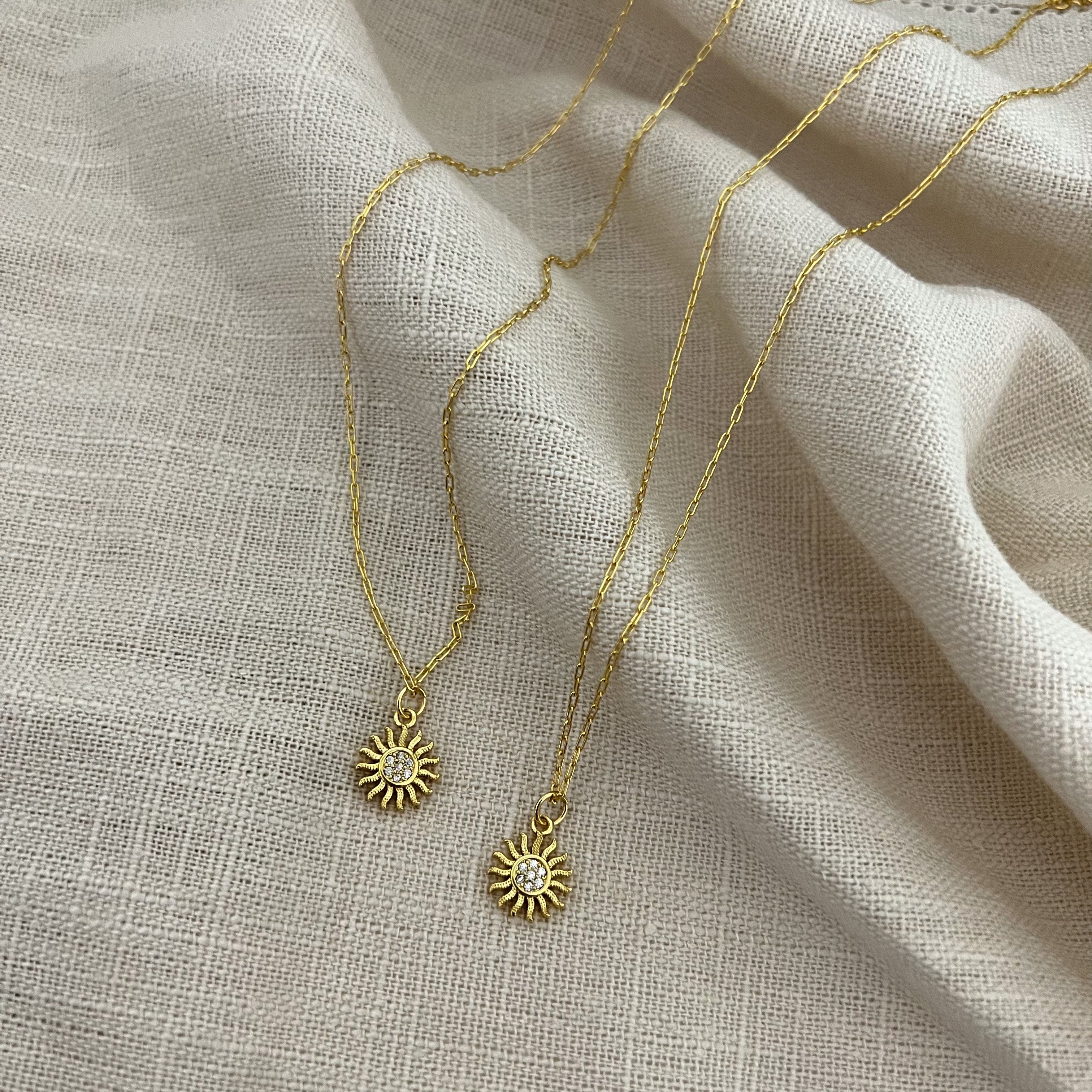 Sol Gold Necklace