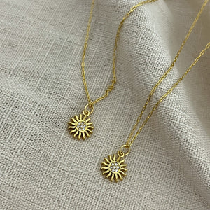 Sol Gold Necklace