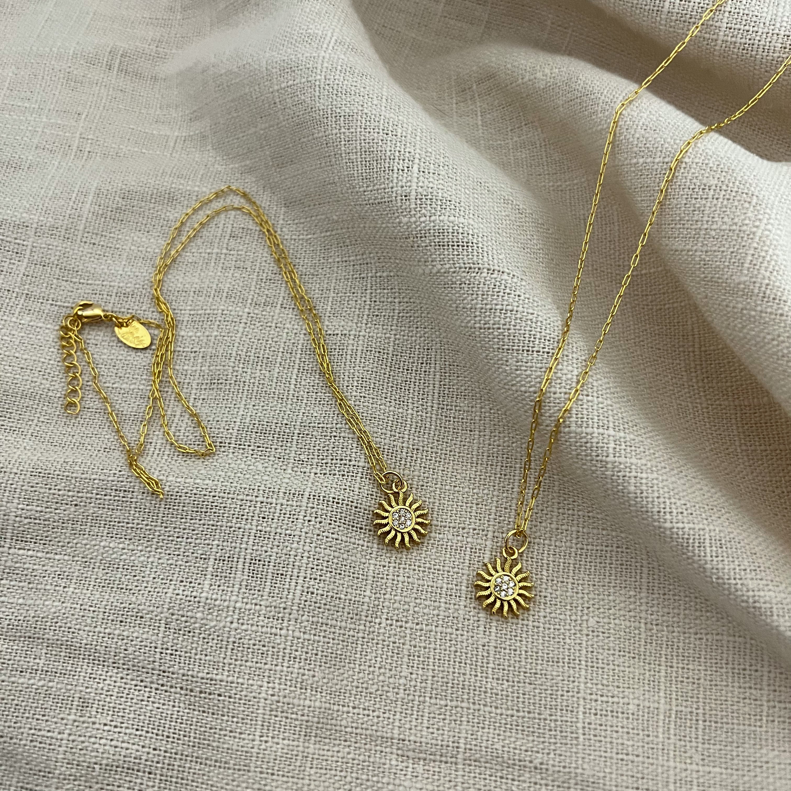 Sol Gold Necklace